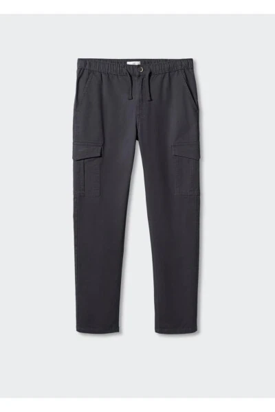 Regular Fit Cargo Pants - 3