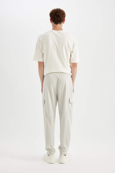 Regular Fit Cargo Pocket Sweatpants - 6