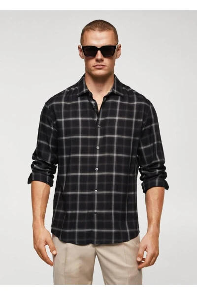 Regular fit check shirt - 1