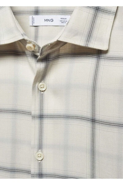 Regular fit checked shirt - 5