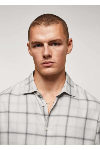 Regular fit checked shirt - 6
