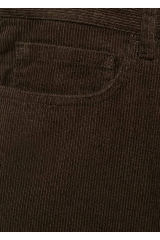 Regular fit corduroy pants - 5