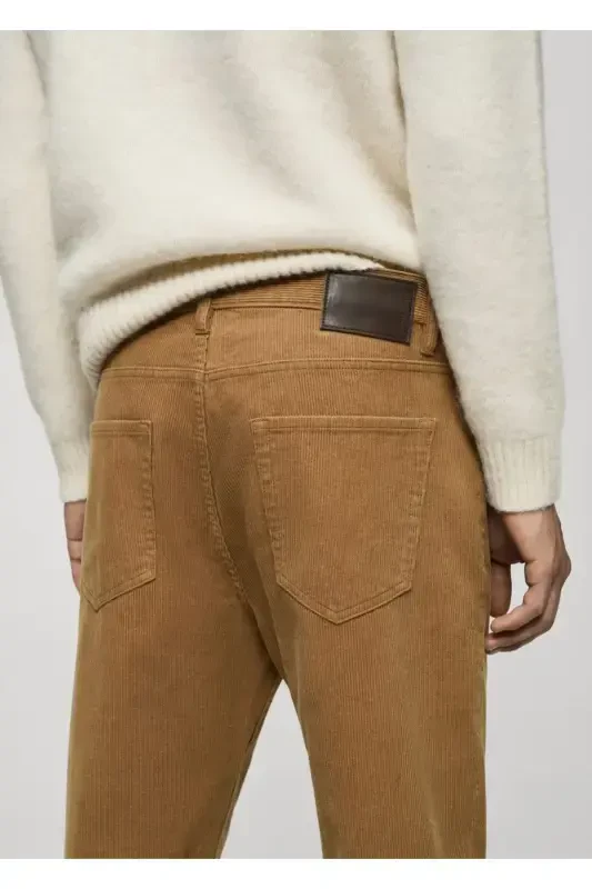 Regular fit corduroy pants - MANGO MAN