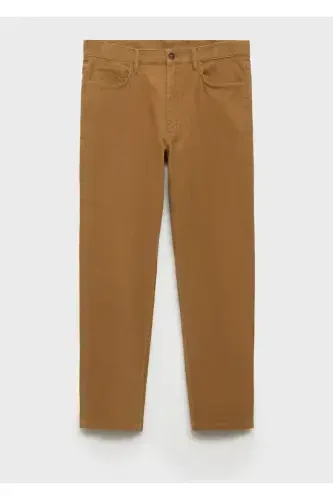 Regular fit corduroy pants - 4