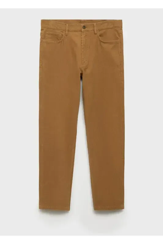 Regular fit corduroy pants - 4