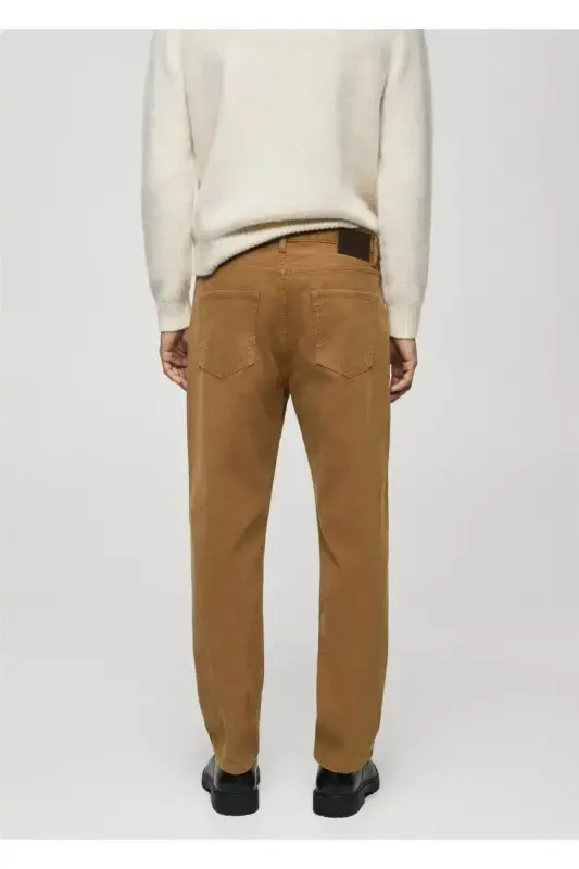 Regular fit corduroy pants - 5