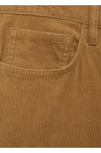 Regular fit corduroy pants - 8