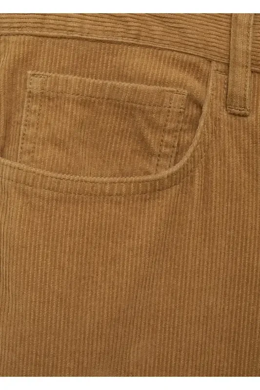 Regular fit corduroy pants - 8