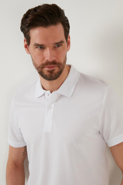 Regular Fit Cotton Button-Down Polo T-Shirt 5902326 - 15