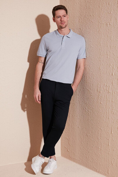 Regular Fit Cotton Buttoned Polo T Shirt 5902326 - 7