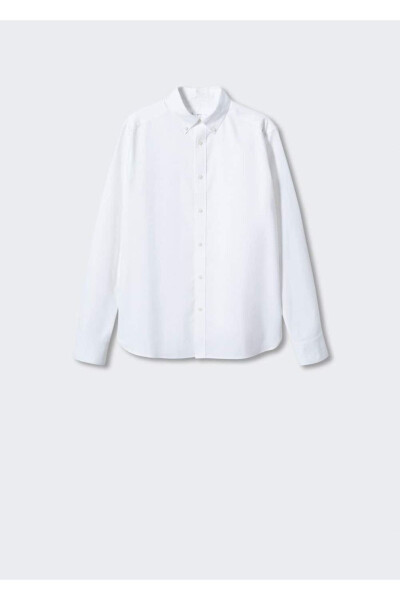 Regular Fit Cotton Oxford Shirt - 3