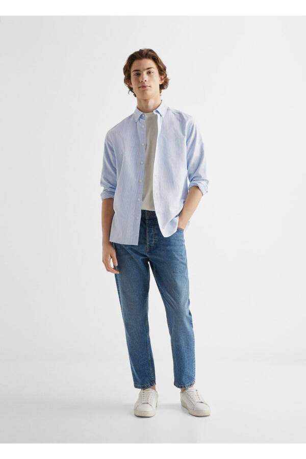 Regular Fit Cotton Oxford Shirt - 2