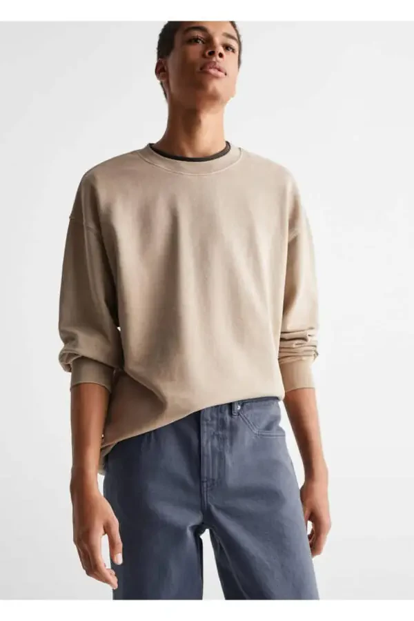 Regular Fit Cotton Pants - 1