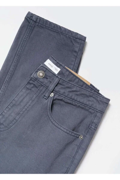 Regular Fit Cotton Pants - 6