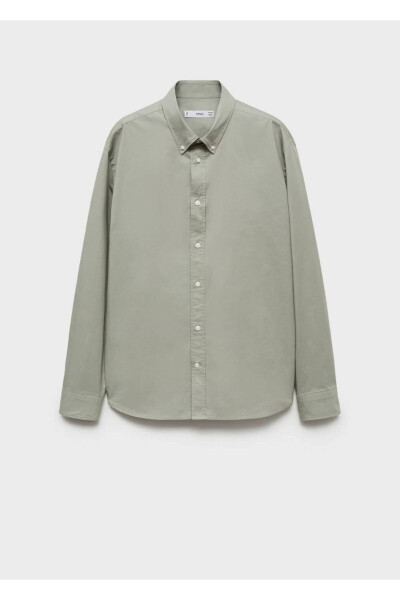 Regular fit cotton shirt - 3