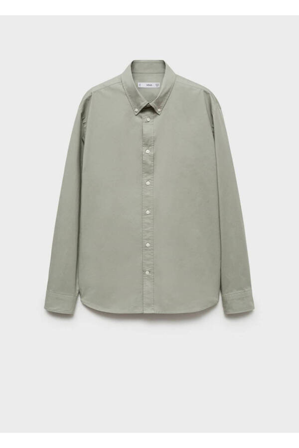 Regular fit cotton shirt - 3