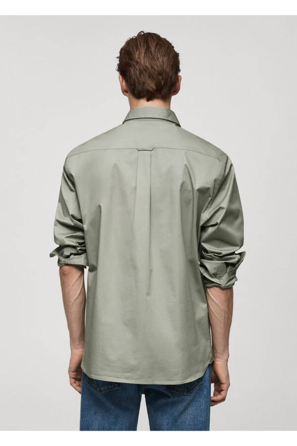 Regular fit cotton shirt - 4