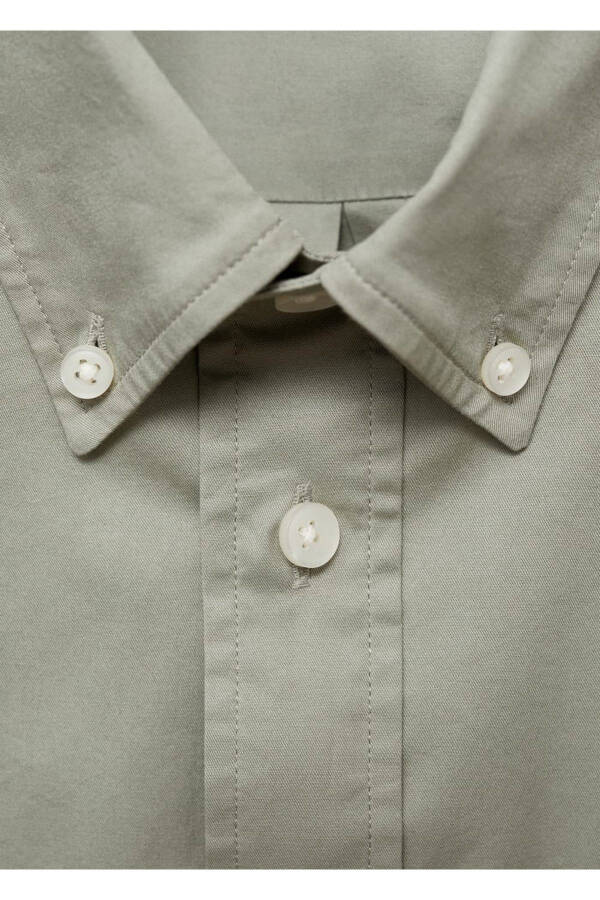 Regular fit cotton shirt - 7