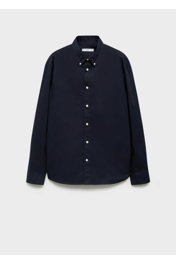 Regular fit cotton shirt - 3