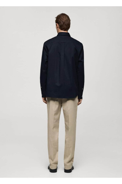 Regular fit cotton shirt - 4