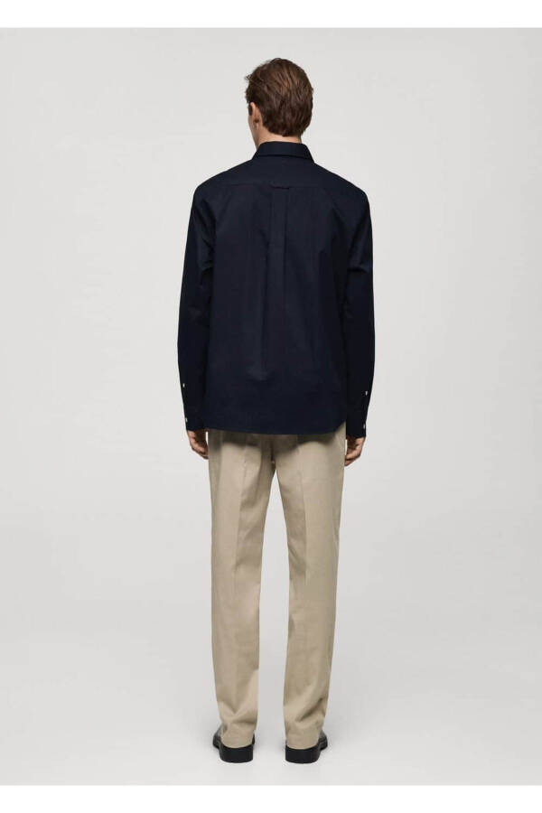 Regular fit cotton shirt - 4