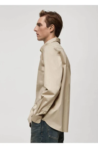 Regular fit cotton shirt - 5