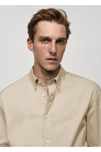 Regular fit cotton shirt - 8