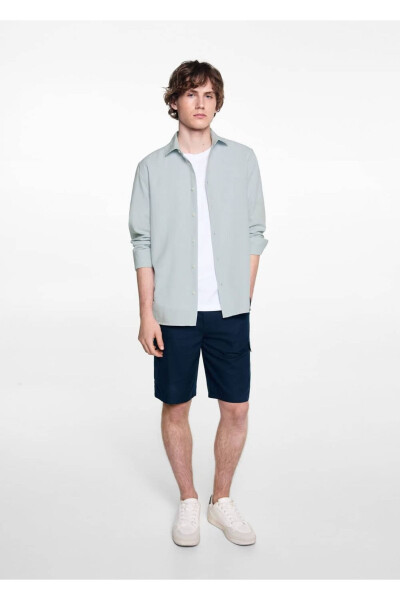 Regular Fit Cotton Shirt - 2