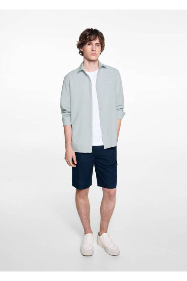 Regular Fit Cotton Shirt - 2