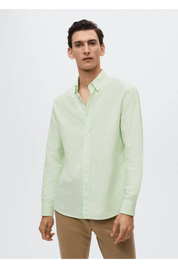 Regular Fit Cotton Shirt - 1