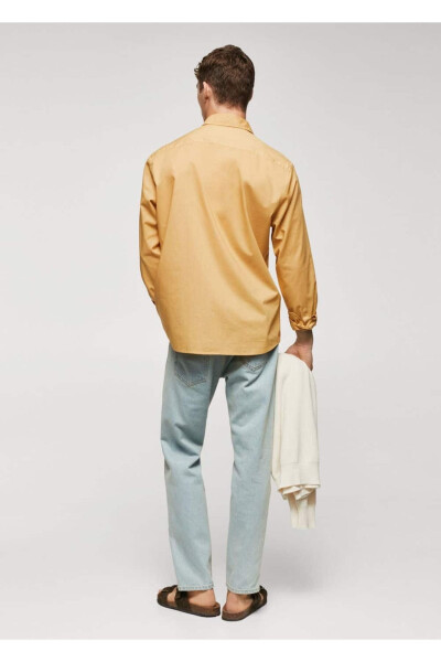 Regular Fit Cotton Voile Shirt - 4