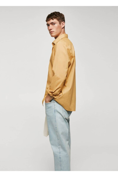 Regular Fit Cotton Voile Shirt - 5