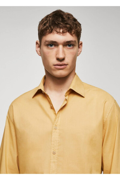 Regular Fit Cotton Voile Shirt - 7