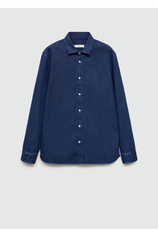 Regular Fit Denim Shirt - 3