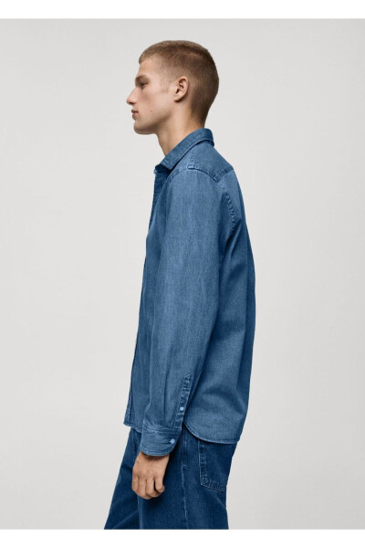 Regular Fit Denim Shirt - 6