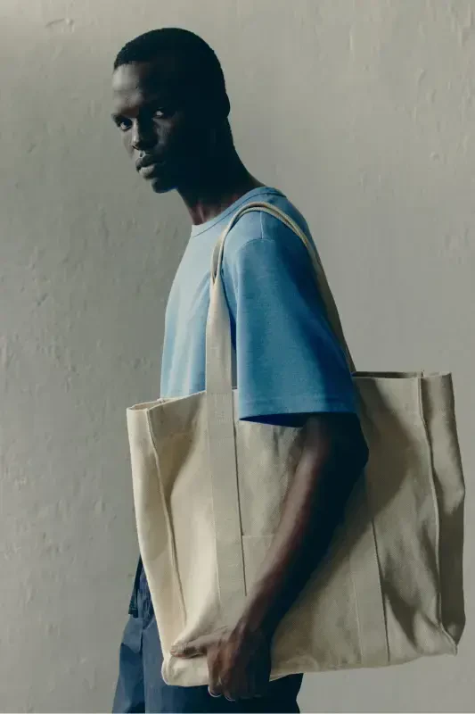 Regular Fit Honeycomb Textured T-Shirt-Light blue - 1