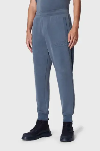 Regular Fit Jogger Spor Pantolon Erkek PANTOLON 3DZPAA ZJUBZ 45AM - MAVİ - 1