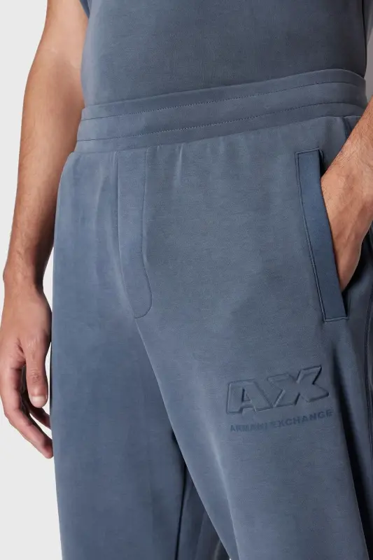 Regular Fit Jogger Spor Pantolon Erkek PANTOLON 3DZPAA ZJUBZ 45AM - MAVİ - 4