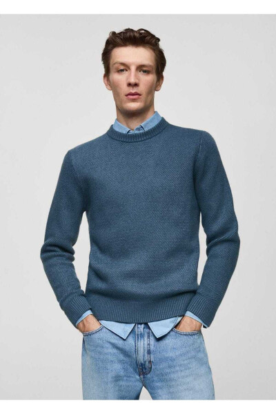 Regular fit knitted jumper 