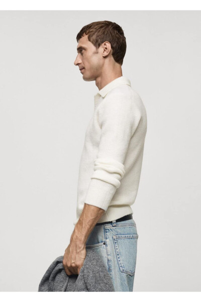 Regular Fit Knitted Polo Shirt - 5