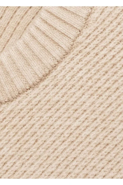 Regular fit knitted sweater - 7