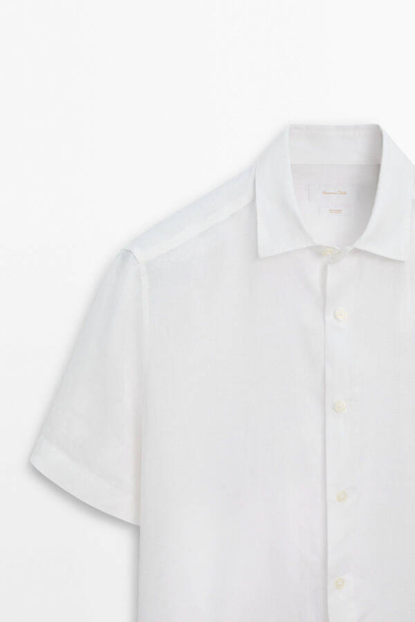 Regular Fit Linen Shirt - 14