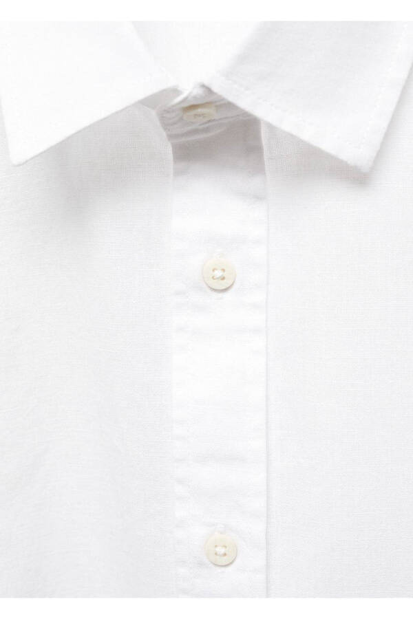 Regular fit linen shirt - 6