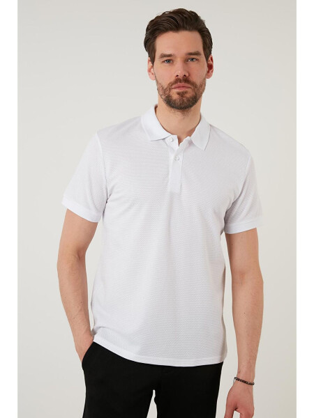 Regular Fit Pamuklu Düğmeli Polo T Shirt 5902326 - 7