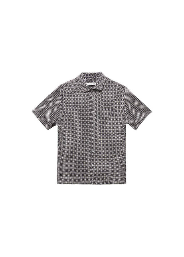 Regular fit patterned short sleeve shirt - 15