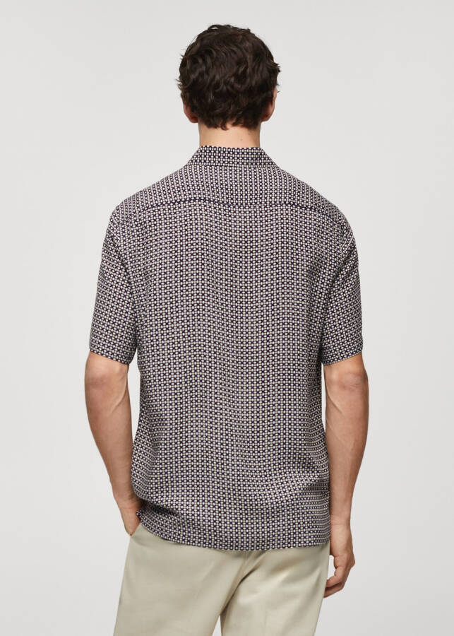 Regular fit patterned short sleeve shirt - 10