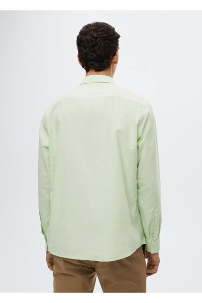 Regular Fit Paxta Koʻylak - 4