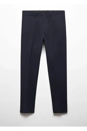 Regular fit paxtali shim - To'q ko'k - 3