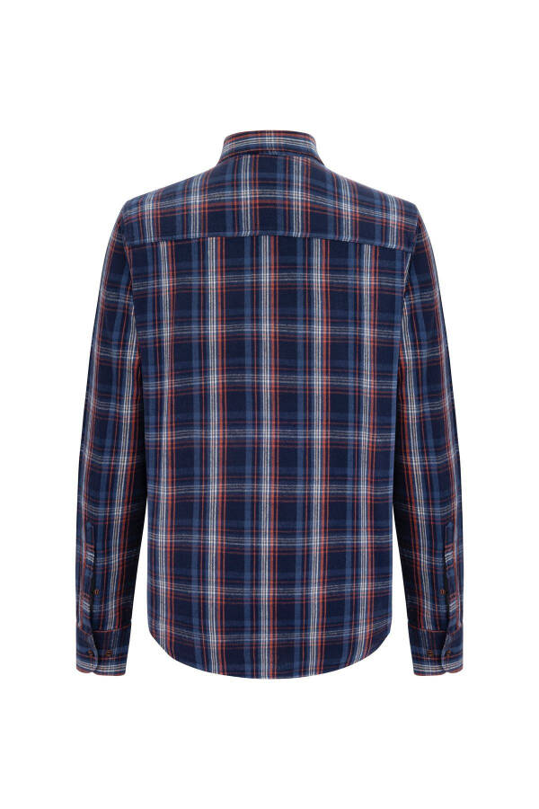 Regular Fit Plaid Shirt - 16