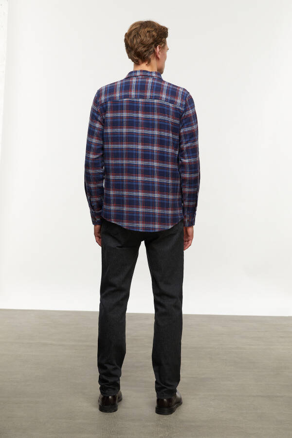 Regular Fit Plaid Shirt - 22